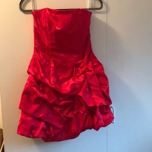 Vibrant holiday dress